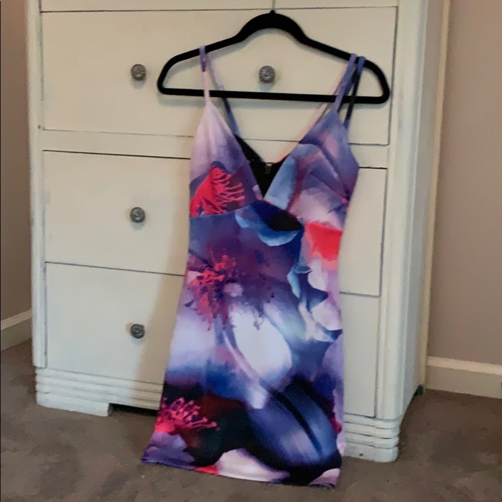 Bright Bebe strappy bodycon dress